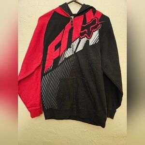 Fox hooded sweatshirt kids size XL